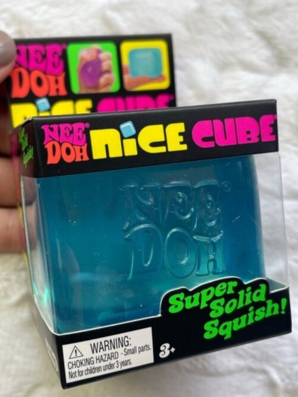 🧊 NEW 💙 NeeDoh BLUE Nice Cube ✨🔥 VIRAL on TikTok! RARE